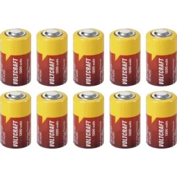 VOLTCRAFT Batteria speciale 1/2AA button-top Li-SOCl2 3,6 V 1200 mAh 10 pz. (VC-17256075)