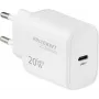 VOLTCRAFT UC-20W001 caricabatterie da parete USB 20 W 1x USB-C ricarica rapida, USB PD 3.0, bianco, GaN (VC-17942085)