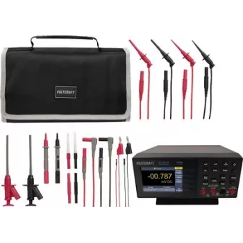 VOLTCRAFT VC-11785300+VC-18652750 caricabatterie universale smart per NiMH/NiCd AA, AAA, C, D, 9V con LCD, 4+2 canali, incl. 4x VARTA AA 2100mAh