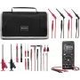VOLTCRAFT VC-12884300+VC-18652750 caricabatterie universale multichimica con LCD e uscita USB, incluse 4 batterie ricaricabili Varta AA NiMH 2700mAh
