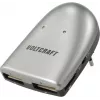 VOLTCRAFT VC-15228900 caricabatterie per batterie a bottone Li-Ion, 2 vani, 3/3,6 V, protezione da sovraccarica