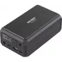 VOLTCRAFT VC-2700 powerbank 27000 mAh USB PD 3.0, USB PD 2.0, PPS, ricarica rapida Li-Ion nero, ricarica e scarica simultanee, indicatore di stato (VC-18192885)