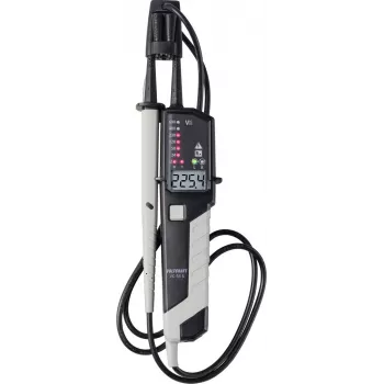 VOLTCRAFT VC-55 S verificatore di tensione bipolare CAT III 1000 V, CAT IV 600 V silent (senza suono) LCD, LED VC-17790165