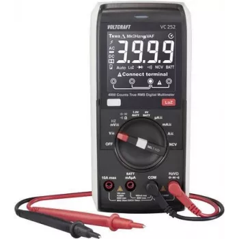 VOLTCRAFT VC252 multimetro digitale CAT III 600 V, 4000 counts VC-12884305