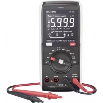 VOLTCRAFT VC292 multimetro digitale True RMS CAT III 600 V 6000 count VC-12884315