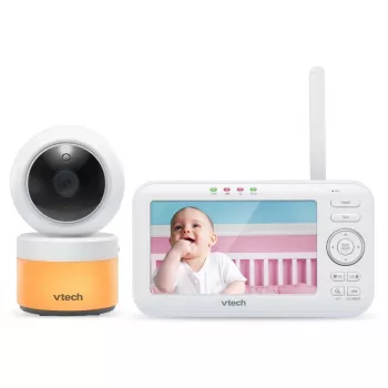 VTECH 5 Baby Monitor con rilevamento del movimento e proiezione luminosa VM5463