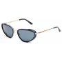 VUARNET Women's Ice Collection Occhiali da sole VL22030004062 - Matter schwarzer Rahmen, Greylynx polarisierte Mineralglasgläser - 59/20/145 mm