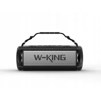 W-King D8 altoparlante portatile wireless nero/argento