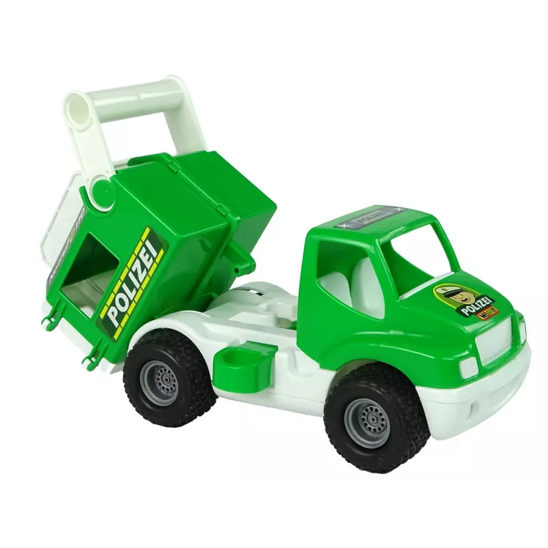 WADER POLESIE auto della polizia ConsTruck verde 41906