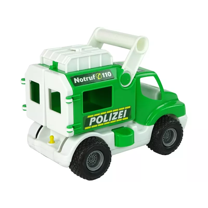 WADER POLESIE auto della polizia ConsTruck verde 41906