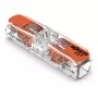 WAGO 221-2411 connettore a giunzione inline 2 conduttori 4 mm² confezione da 60