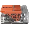 WAGO 221-415 COMPACT Morsetto di collegamento per 5 conduttori, 0,2-4 mm², confezione da 25