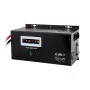 Gruppo di continuità da parete KEMOT PROsinus-2200 convertitore con onda sinusoidale pura e funzione di ricarica 12V 230V 2200VA/1600W