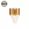 WALL SANNA 2XE14 19115W Lampada da parete bianca con due portalampada E14