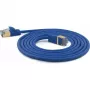 Cavo patch Wantec SSTP CAT7 connettore CAT6a d=4 mm 25,00 m blu