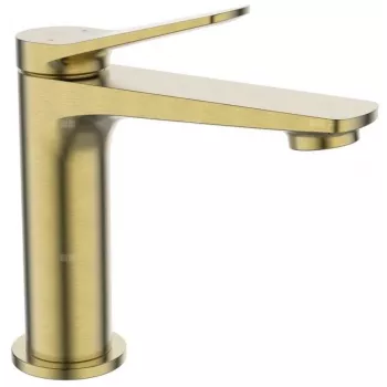 Miscelatore per lavabo Nestos oro spazzolato