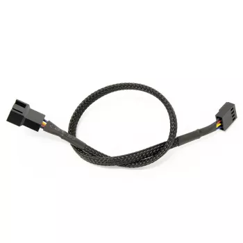Watercool cavo prolunga 4-Pin PWM, nero - 30cm