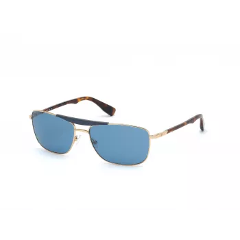 WEB EYEWEAR MAN Occhiali da sole WE0274-6032V Havana verde rettangolari acetato 60/16/140 mm