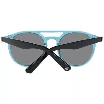 WEB EYEWEAR MAN WE0123-5187A occhiali da sole - montatura nera, lenti grigie, 51/20/145 mm