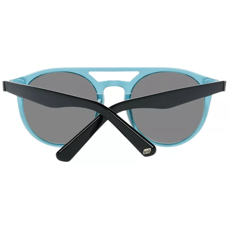 WEB EYEWEAR MAN WE0123-5187A occhiali da sole - montatura nera, lenti grigie, 51/20/145 mm