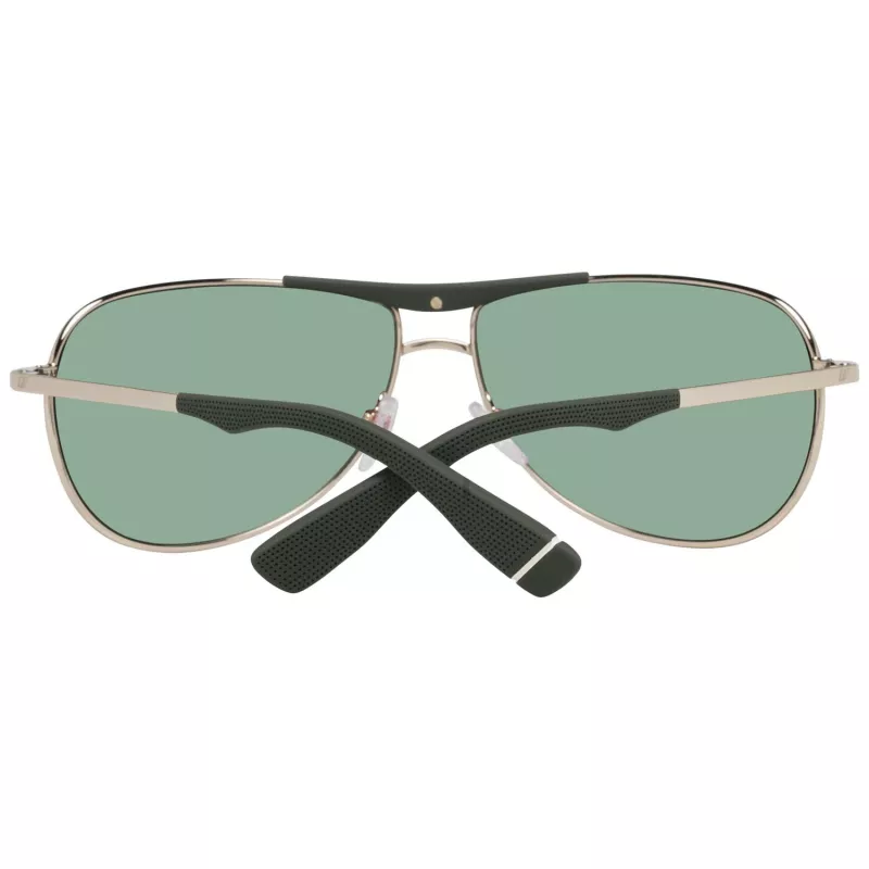 Occhiali da sole rettangolari polarizzati uomo WEB EYEWEAR WE0296-6632P nero/grigio 66/14/125 mm