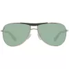 Occhiali da sole rettangolari polarizzati uomo WEB EYEWEAR WE0296-6632P nero/grigio 66/14/125 mm