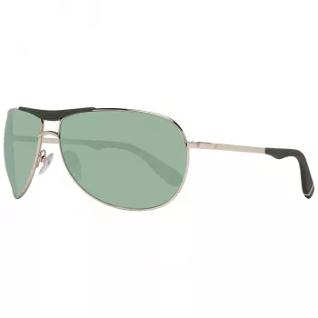 Occhiali da sole rettangolari polarizzati uomo WEB EYEWEAR WE0296-6632P nero/grigio 66/14/125 mm