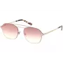 WEB EYEWEAR Occhiali da sole uomo WE0248-21G Havana montatura quadrata in acetato lenti in policarbonato verdi UV400