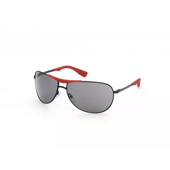 WEB EYEWEAR Occhiali da sole uomo WE0296-6602A nero/grigio 66/14/125 mm