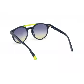 Occhiali da sole WEB EYEWEAR unisex WE0262-5190W acetato quadrati montatura nera lenti grigie 51/19/145 mm