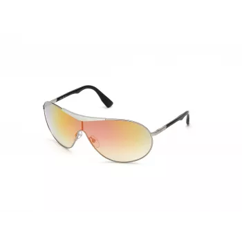 Occhiali da sole unisex WEB EYEWEAR WE0282-0014Z montatura nera lenti grigie
