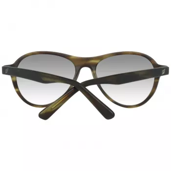WEB EYEWEAR WE0128-5494N Occhiali da sole unisex montatura in acetato havana lenti in policarbonato marroni 54 mm