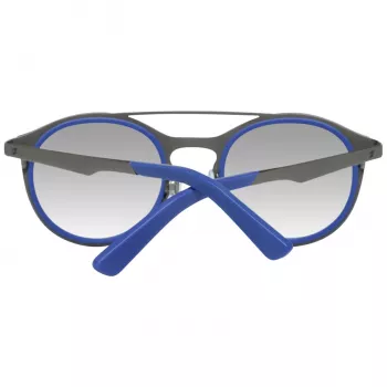 WEB EYEWEAR WE0143-4991X Occhiali da sole unisex, montatura in acetato squadrata, lenti grigie, 49/22/140 mm