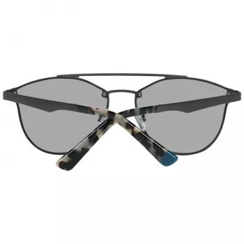 WEB EYEWEAR WE0189-5909V Occhiali da sole quadrati unisex montatura in acetato Havana lente in policarbonato marrone 59mm