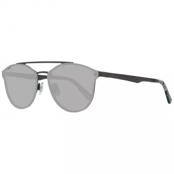 WEB EYEWEAR WE0189-5909V Occhiali da sole quadrati unisex montatura in acetato Havana lente in policarbonato marrone 59mm