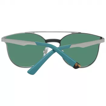 WEB EYEWEAR WE0190-09Q Occhiali da sole unisex - Montatura in acetato geometrica con lenti in policarbonato UV400