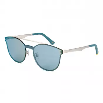 WEB EYEWEAR WE0190-09Q Occhiali da sole unisex - Montatura in acetato geometrica con lenti in policarbonato UV400