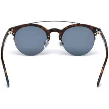 WEB EYEWEAR WE0192-52V Occhiali da sole unisex Havana montatura in acetato lenti marroni sfumate 49mm