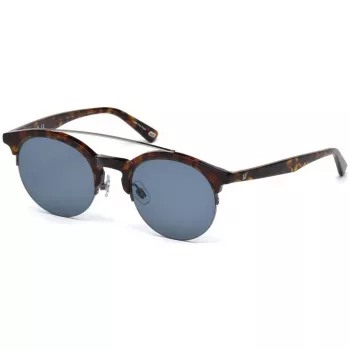 WEB EYEWEAR WE0192-52V Occhiali da sole unisex Havana montatura in acetato lenti marroni sfumate 49mm