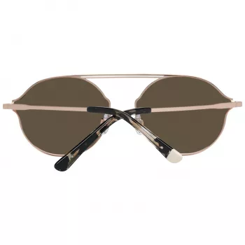 Occhiali da sole unisex WEB EYEWEAR WE0198-5734G - montatura in acetato nera, lenti grigie sfumate, 57 mm
