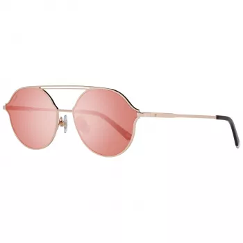 WEB EYEWEAR WE0198-5734Z Occhiali da sole unisex squadrati Havana acetato lenti grigie sfumate 57/16/145 mm