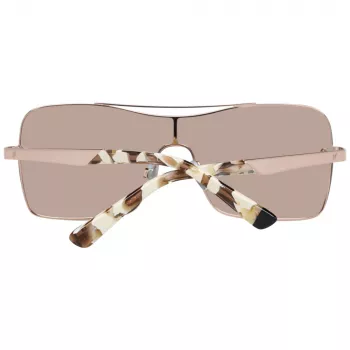 WEB EYEWEAR WE0202-34G Occhiali da sole unisex Havana in acetato con lenti in policarbonato verdi UV400