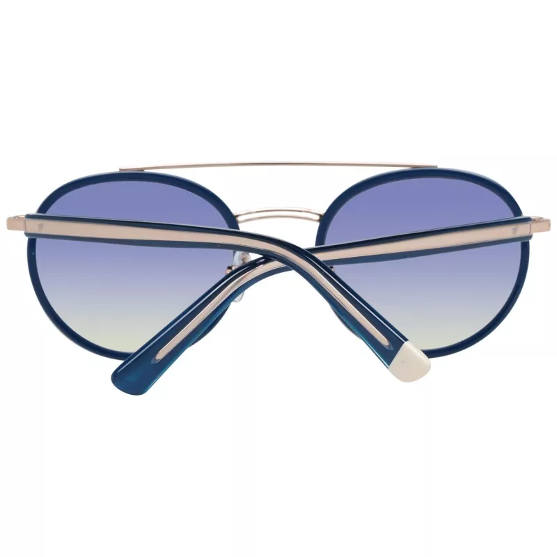 WEB EYEWEAR WE0225-5290W Occhiali da sole unisex, montatura nera, lenti grigie, 52/22/145 mm