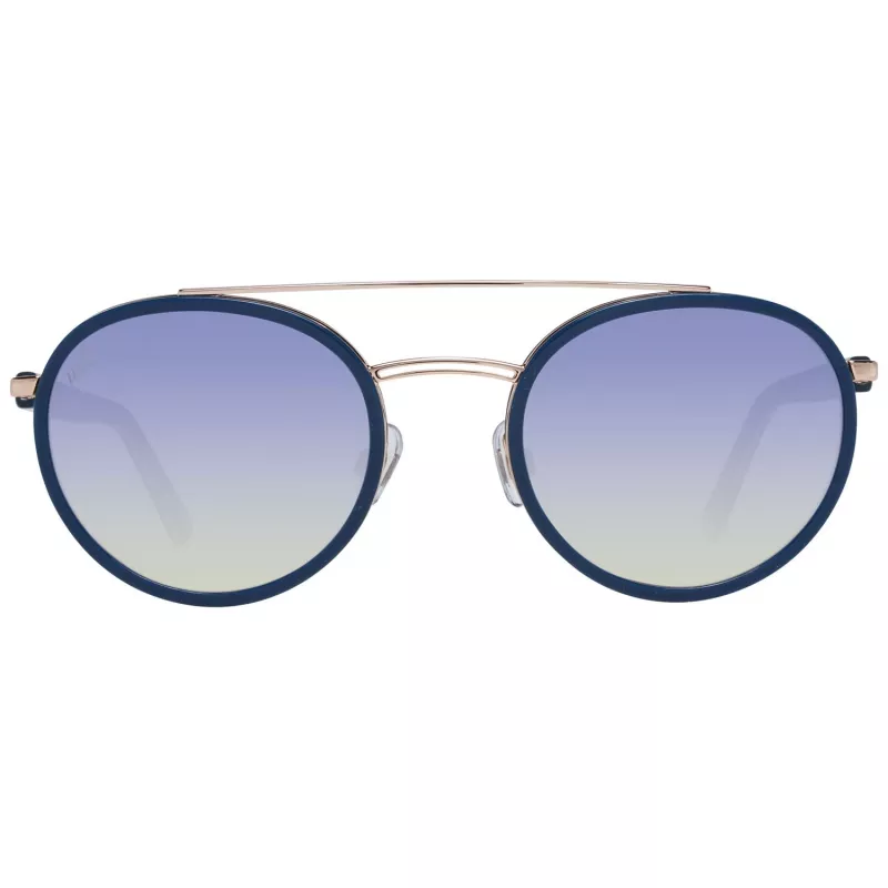 WEB EYEWEAR WE0225-5290W Occhiali da sole unisex, montatura nera, lenti grigie, 52/22/145 mm
