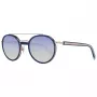 WEB EYEWEAR WE0225-5290W Occhiali da sole unisex, montatura nera, lenti grigie, 52/22/145 mm