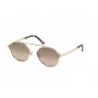 Web Eyewear WE0243-32G Occhiali da sole unisex Pilot montatura oro lente sfumata marrone UV400 58mm
