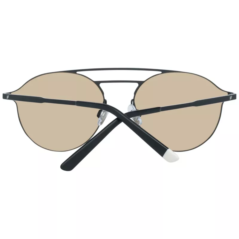 WEB EYEWEAR WE0249-5802G Occhiali da sole unisex montatura nera lenti grigie 58/18/145 mm