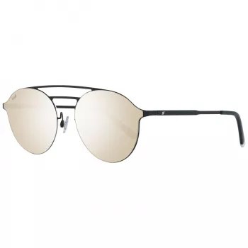 WEB EYEWEAR WE0249-5802G Occhiali da sole unisex montatura nera lenti grigie 58/18/145 mm