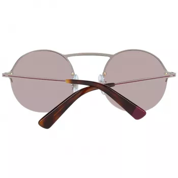 WEB EYEWEAR WE0260-5434U occhiali da sole unisex havana montatura in acetato lenti in policarbonato verdi 54/21/145 mm