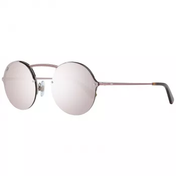 WEB EYEWEAR WE0260-5434U occhiali da sole unisex havana montatura in acetato lenti in policarbonato verdi 54/21/145 mm
